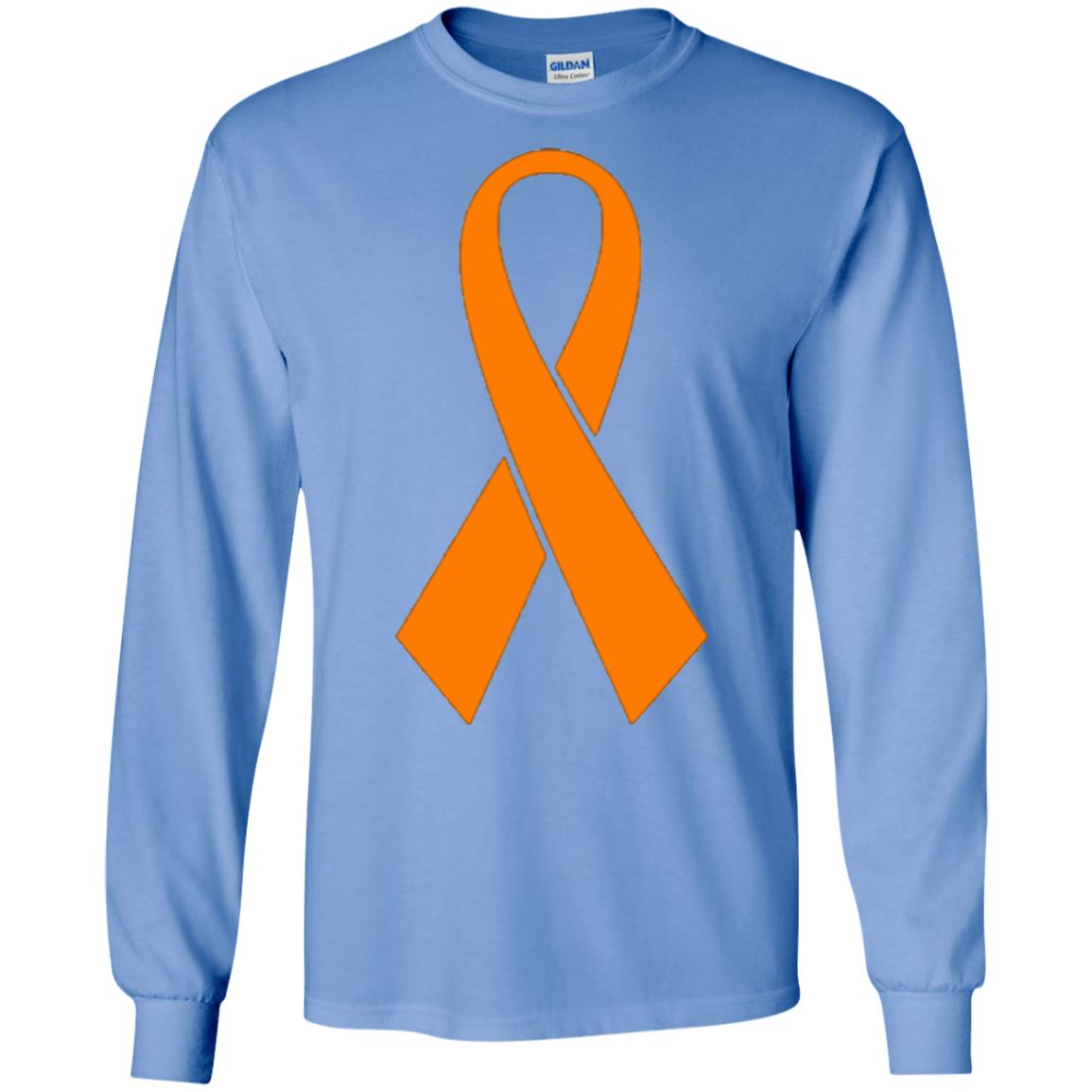 Orange Ribbon Gun Violence Awareness Anti Gun T-shirt Carolina Blue
