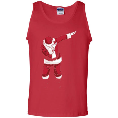 Christmas T-shirt Dabbing Santa Red