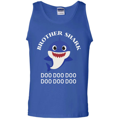 Brother Shark Family Shark Shirt Royal