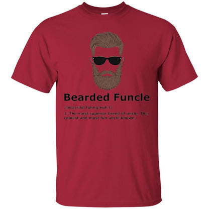Uncle T-shirt Bearded Funcle The Most Suprior Berrd Of Uncle Cardinal