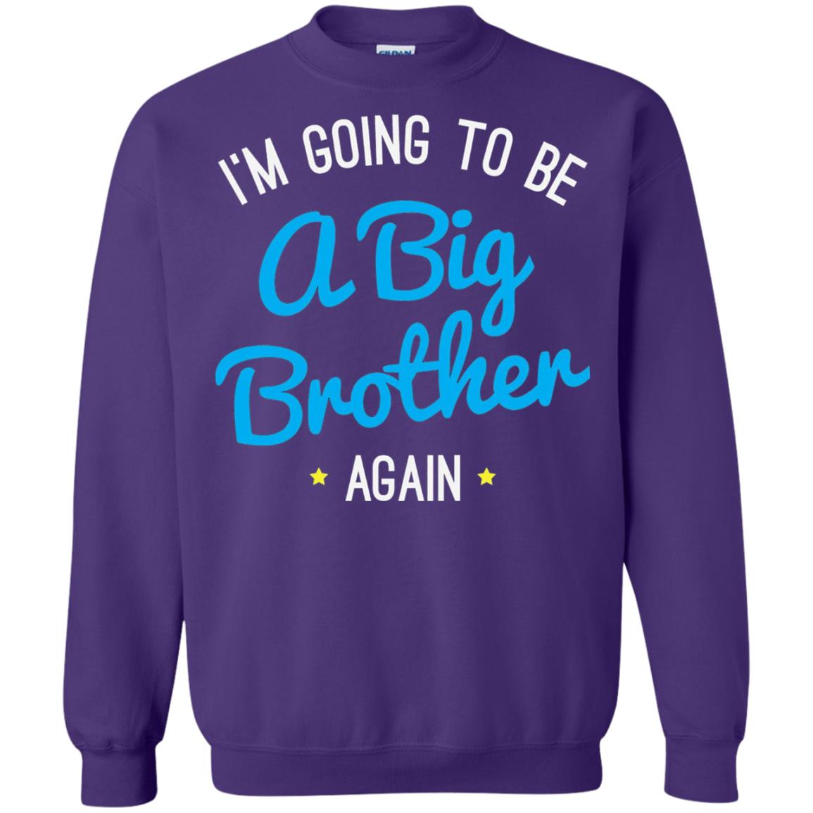 Big Brother Again T-shirt Happy New Baby Purple