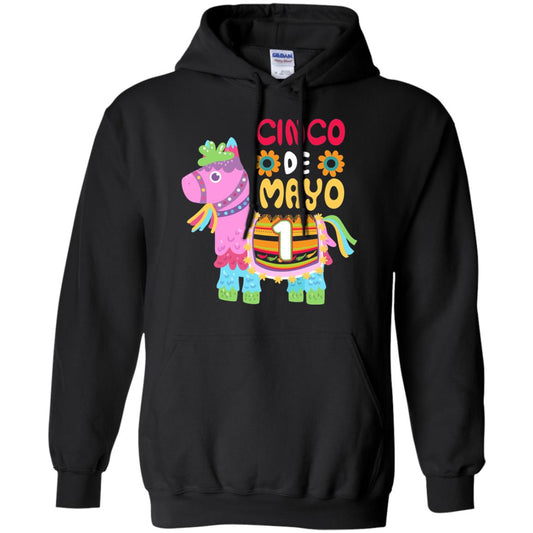 Cinco De Mayo Pinata Jockeys Horse Race 1st Birthday T-shirt Black