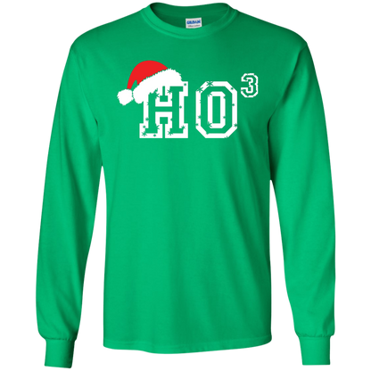 Christmas T-Shirt Ho Ho Ho Irish Green