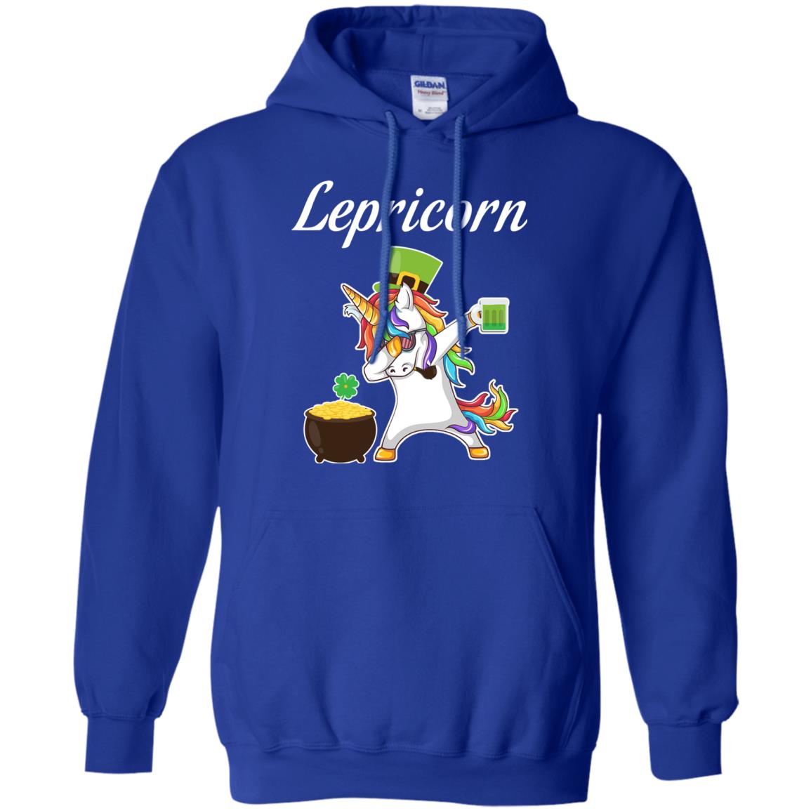 Lepricorn Saint Patrick's Day T-shirt Royal