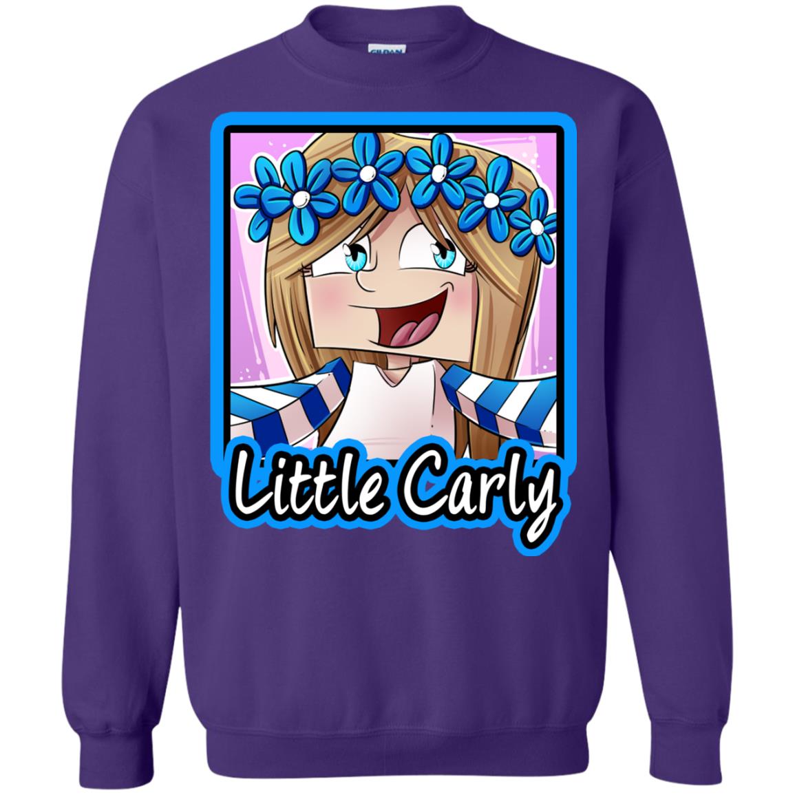 Little Carly Minecraft Little Club Adventures Shirt Purple