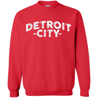 Detroit Michigan T-shirt Red
