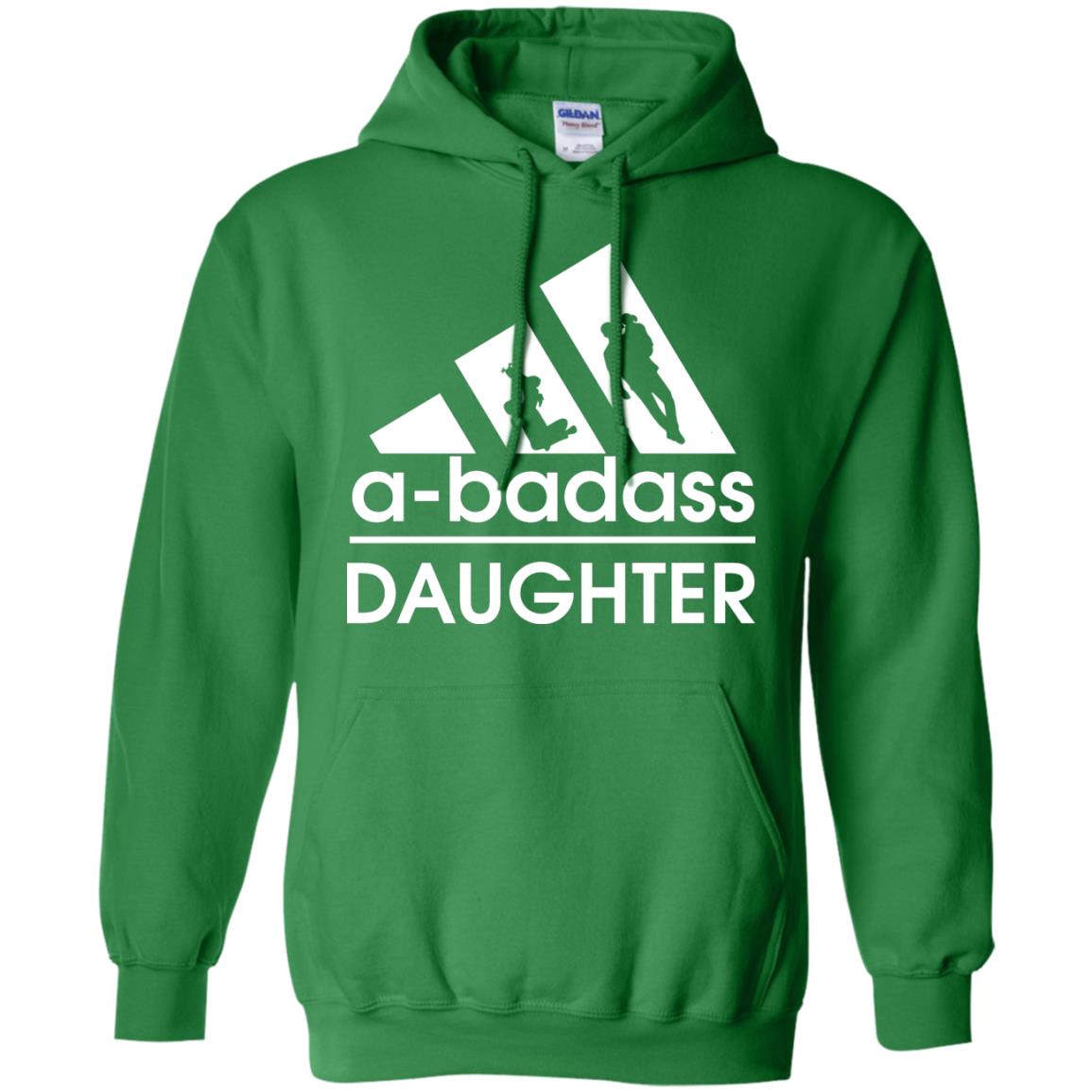 A Badass Daughter Shirt Irish Green