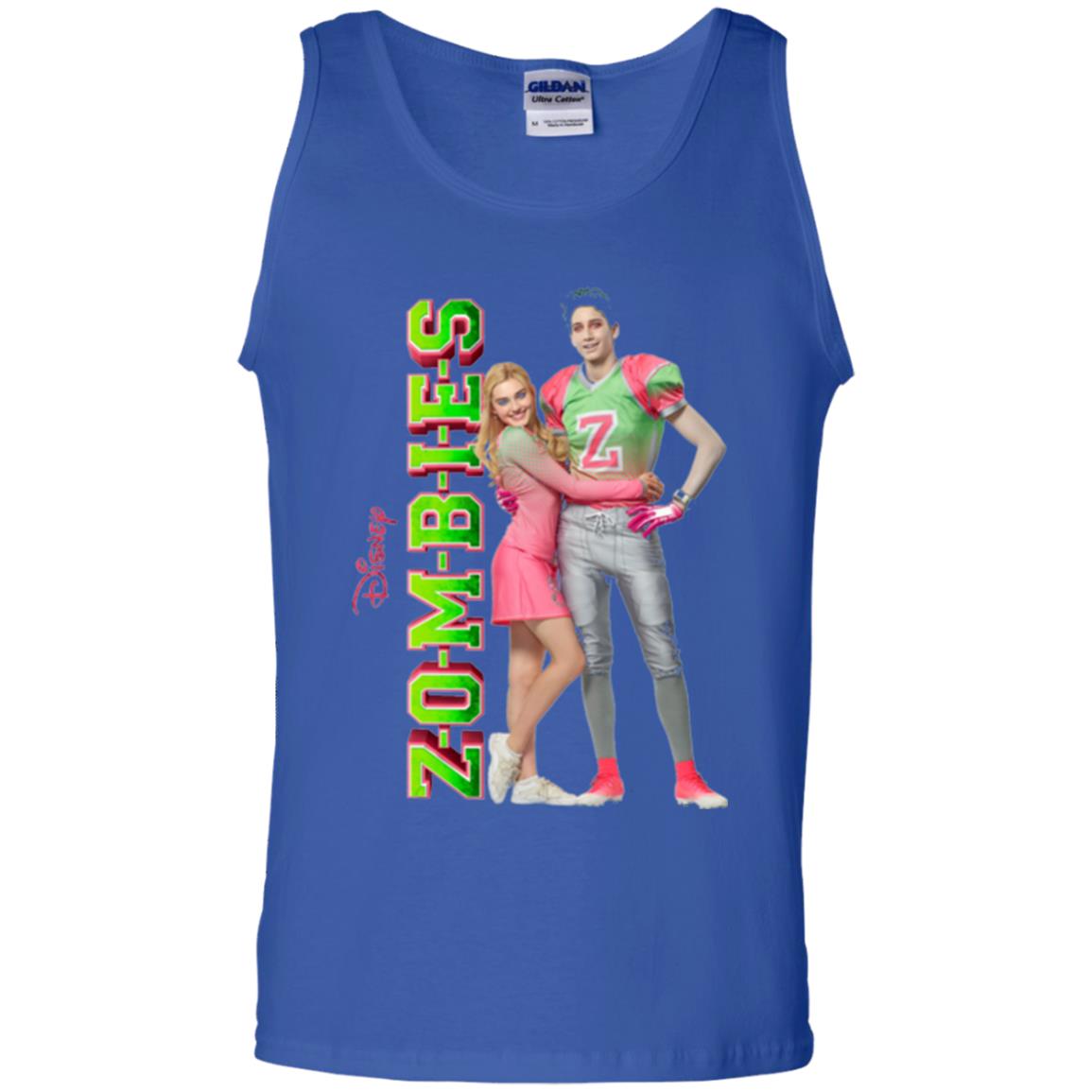 Zombies Cheer Football Lover T-shirt Royal