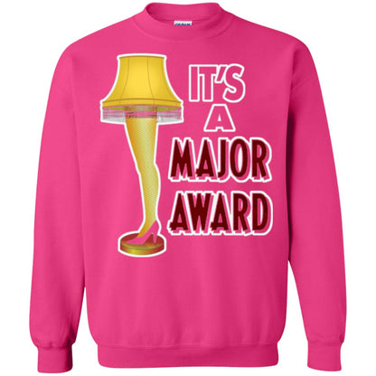 Christmas T-shirt It_s A Major Award Leg Lamp Heliconia