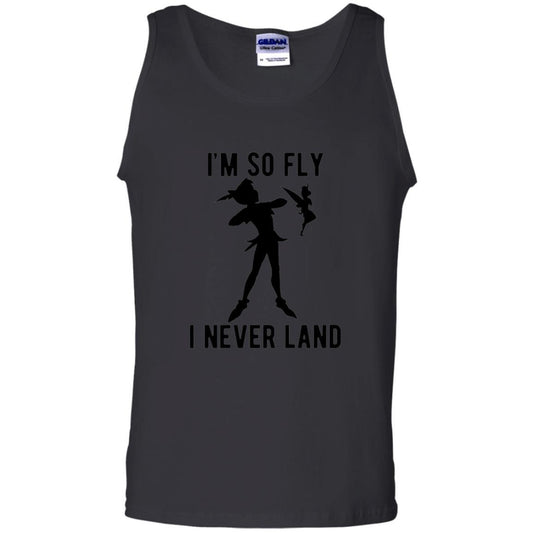 Film T-shirt Tinker Bell I'm So Fly I Never Land Black