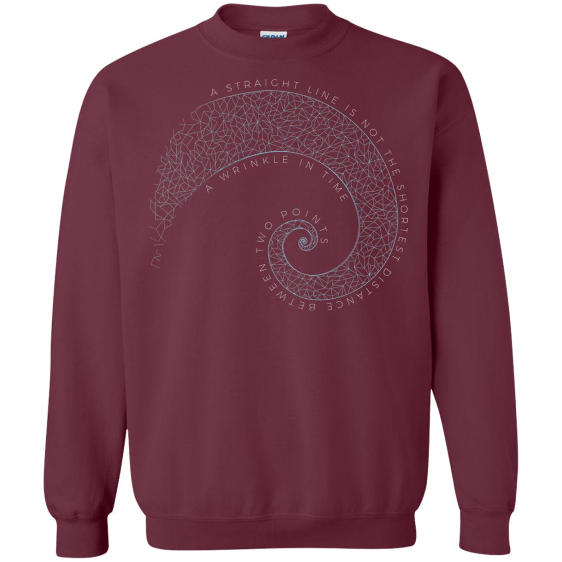A Wrinkle In Time A Straight Line Movie Lover T-shirt Maroon