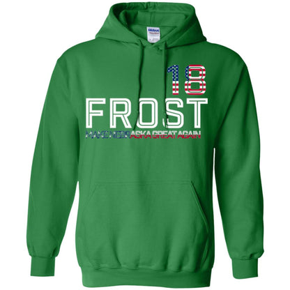 Frost 2018 T-shirt Make Nebraska Great Again Irish Green