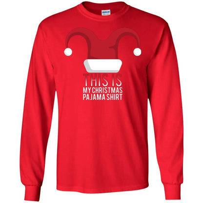 Christmas T-shirt This Is My Christmas Pajama Shirt Red