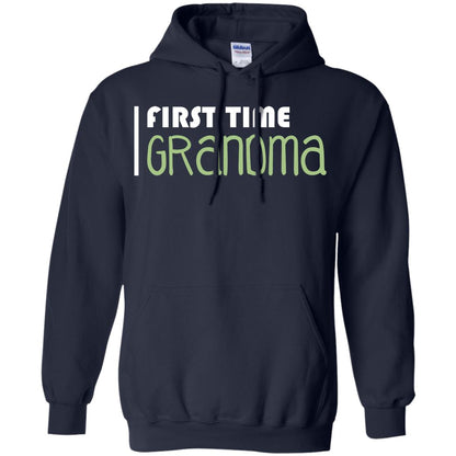 First Time Grandma Shirt Navy