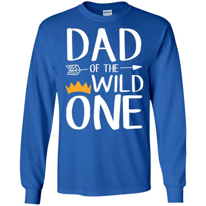 Dad Of The Wild One Thing 1st Birthday Shirt Royal