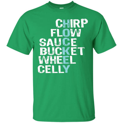 Eat Sleep Hockey Flow Celly Sauce Bucket Flow Wheel Shirt Irish Green