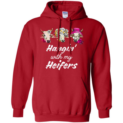 Hangin' With My Heifers Shirt Red