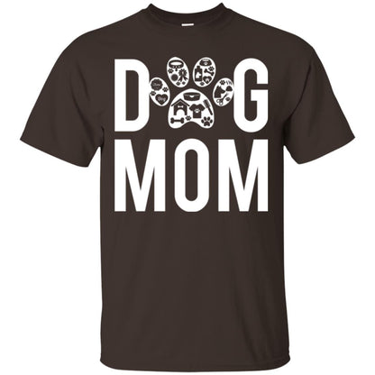 Mommy T-shirt Dog Mom Dark Chocolate