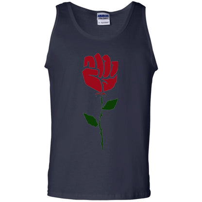 Women Right T-shirt Rose Resist Hands Up Navy