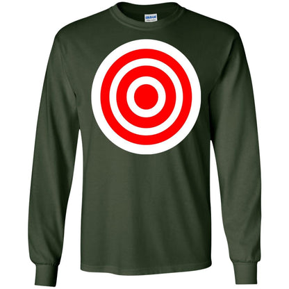 Funny Practice Bulls Eye Board Game Target T-shirt Forest Green