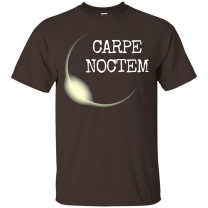 Carpe Noctem Lunar Eclipse T Shirt Dark Chocolate