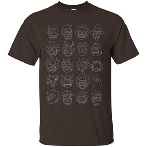 Movie T-shirt The Many Faces Of Rick