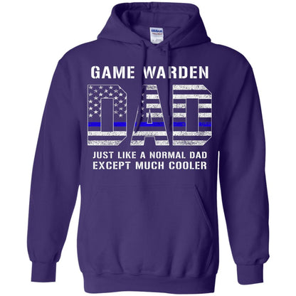 Game Warden Dad Normal Cooler Fathers Day Tbl Shirt Purple