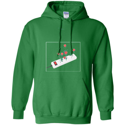 Flower Power Cute Art Aesthetic Vaporwave Digital Rose T-shirt Irish Green