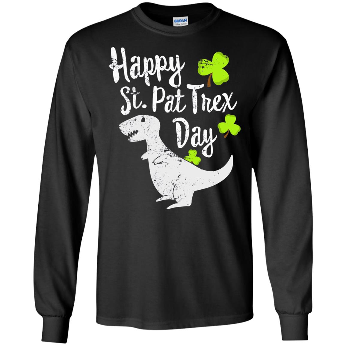 Pat T-rex Cute Stain Patricks Shirt Black