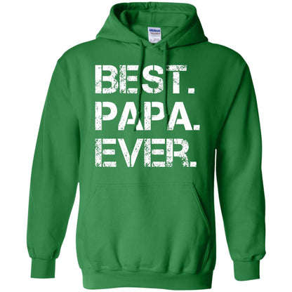 Best. Papa. Ever. Cute Father_s Day Gift T-shirt Irish Green