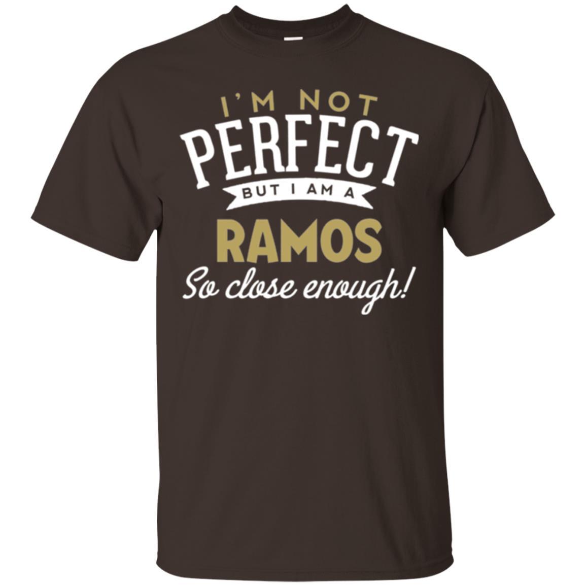 Soccer T-shirt I'm Not Perfect But I Am A Ramos