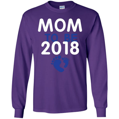 Pregnancy T-shirt Mom To Be 2018 Purple