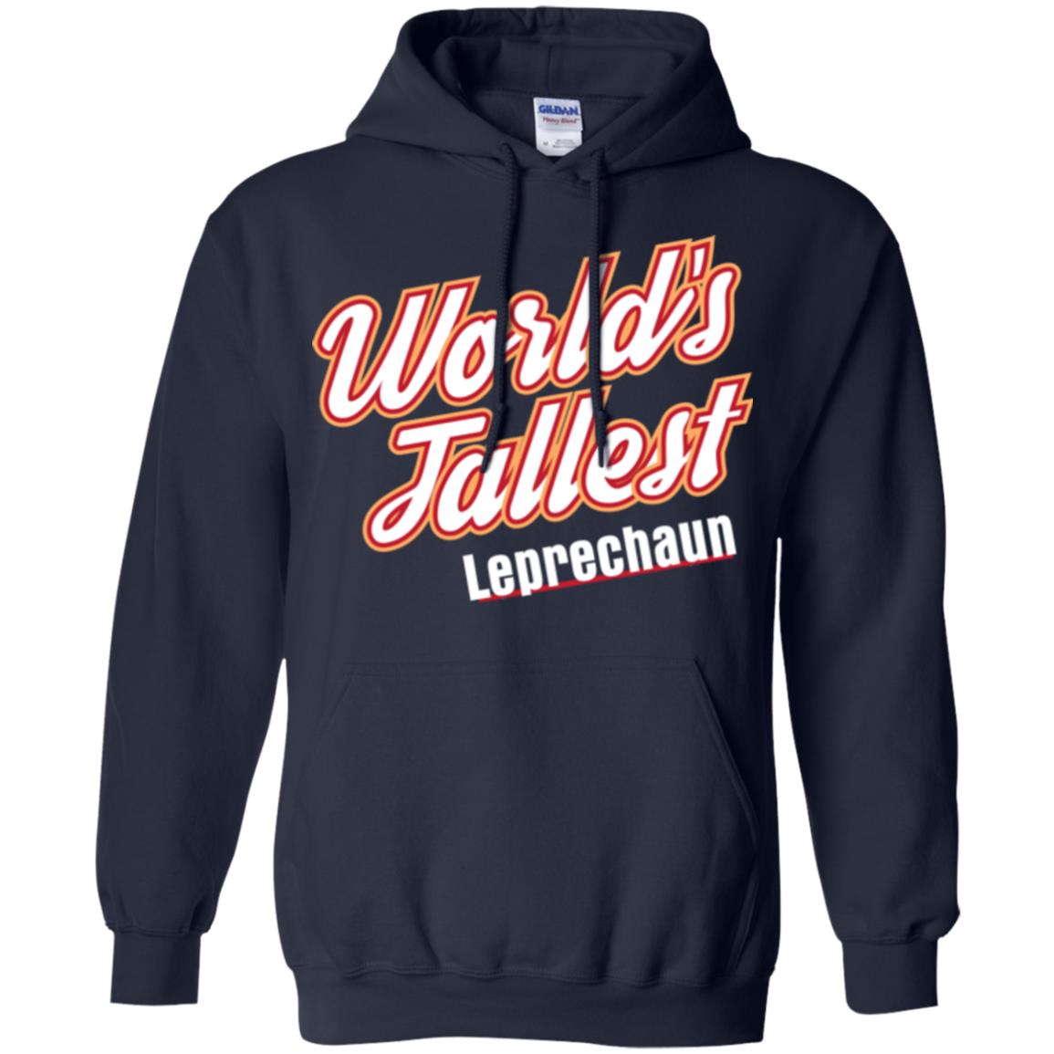 St. Patrick's Day T-shirt World's Tallest Leprechaun Navy