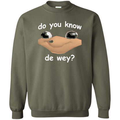 Ugandan Meme T-shirt Do You Know De Way Military Green