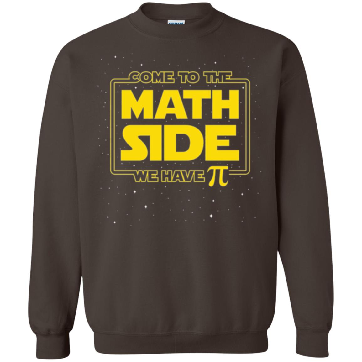 Math Lovers T-shirt Come To The Math Side We Have Pi Dark Chocolate