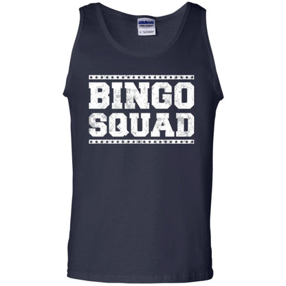 Bingo Squad Distressed Style Lucky Player T-shirt Navy