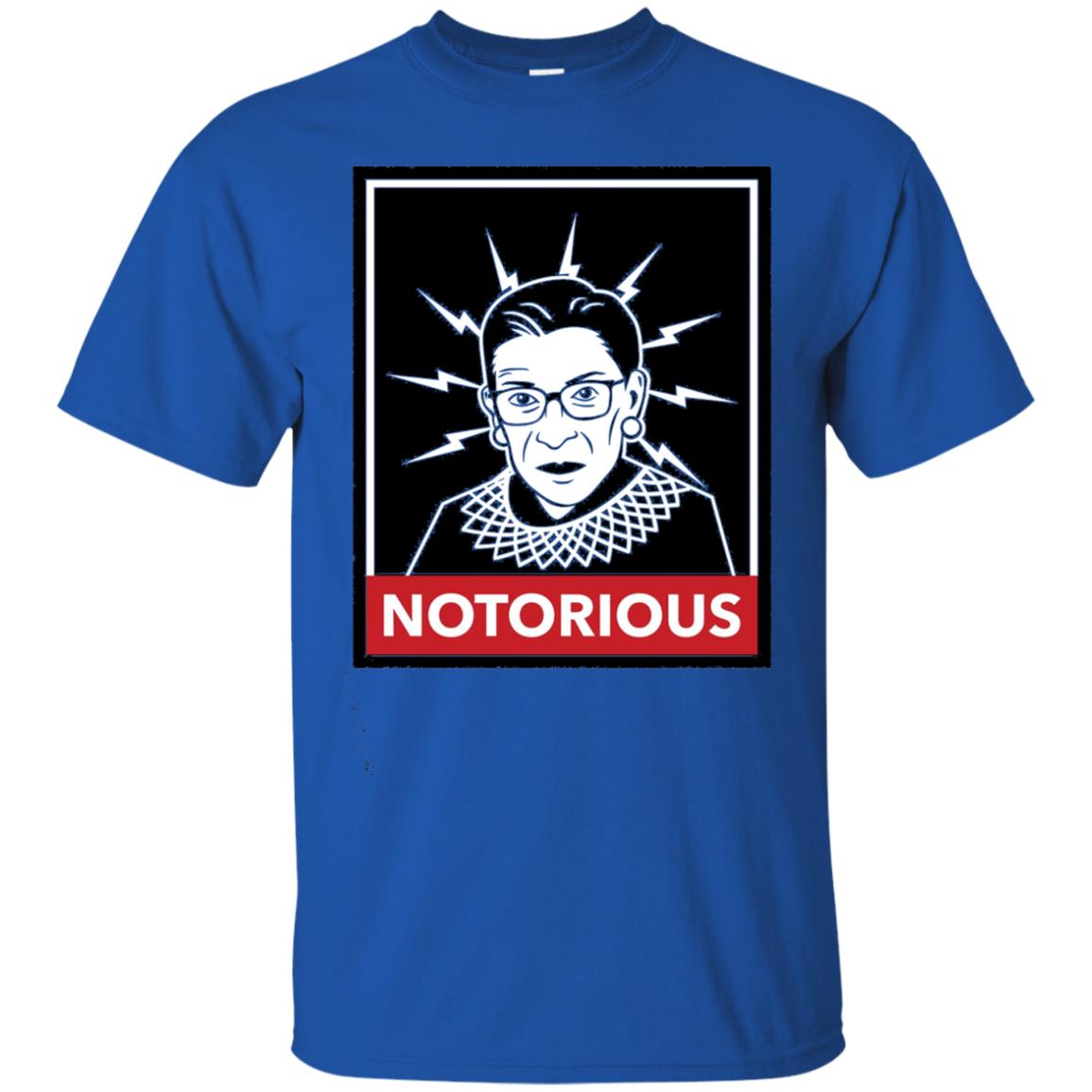Notorious Ruth Bader Ginsberg Shirt Royal