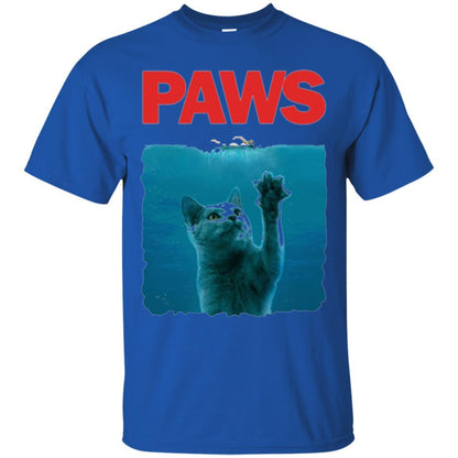 Cat Lover T-shirt Paws Kitten Meow Parody Royal