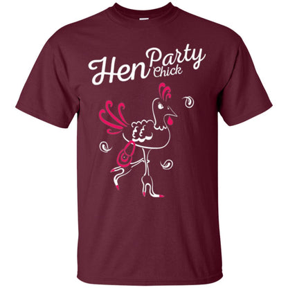 Hen Party Girly Hen Night T-shirt Maroon