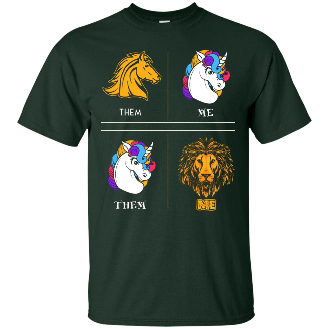 They Are Horse I Am Unicorn They Are Unicorn I Am Lion Forest