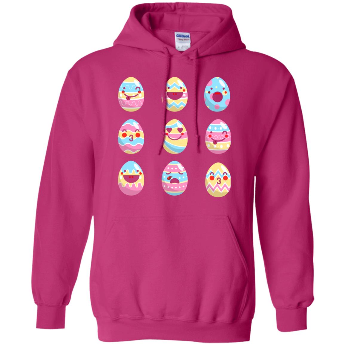 Egg Emoji Easter Happy Egg Hunt For Kids T-shirt Heliconia