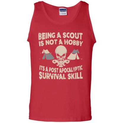 Being A Scout Is Not A Hobby T-shirt Red