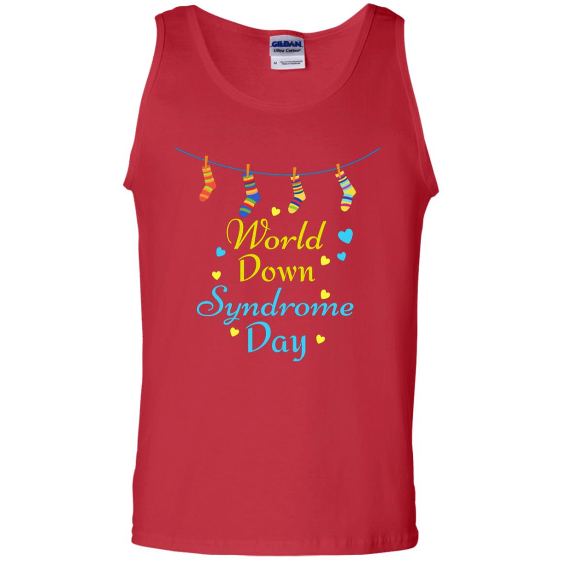 World Down Syndrome Day 21st March Gift Shirt Red