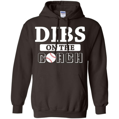 Dibs On The Coach Baseball T-shirt Dark Chocolate