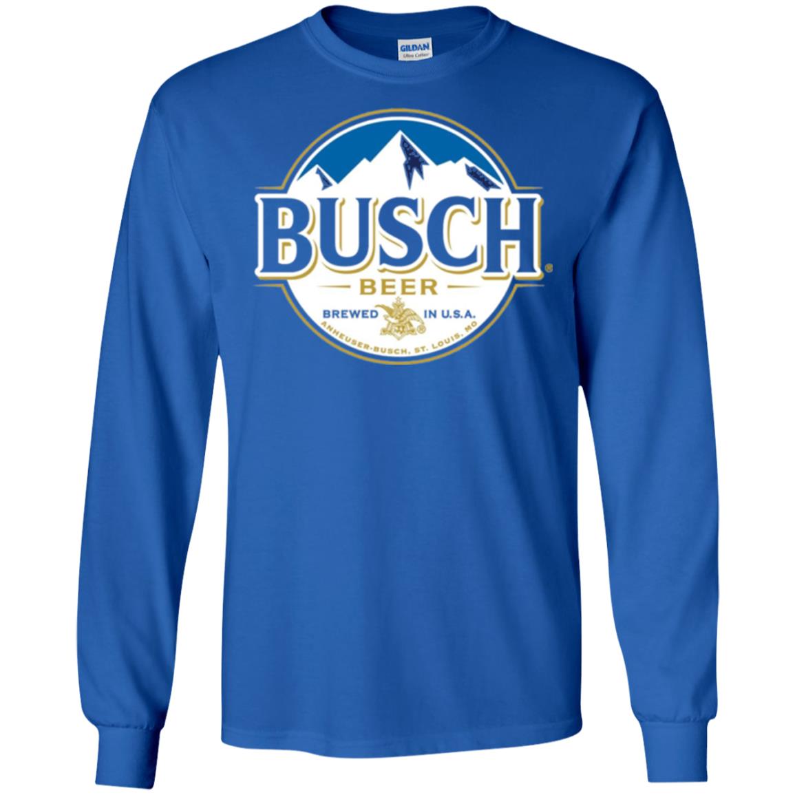 Beer Lovers T-shirt Busch Beer Royal