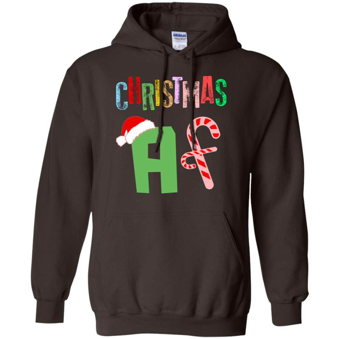 Chrismas Af X-mas Gift Shirt For Mens Or Womens Dark Chocolate