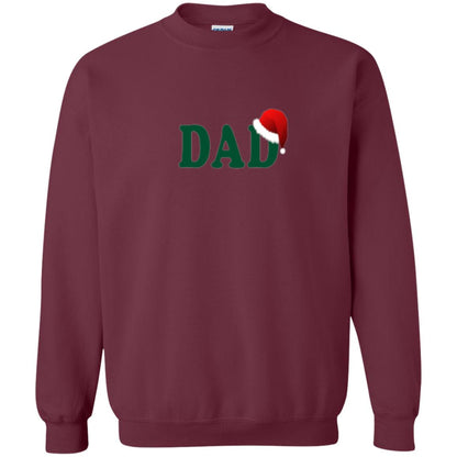 Christmas T-shirt Dad Santa Maroon