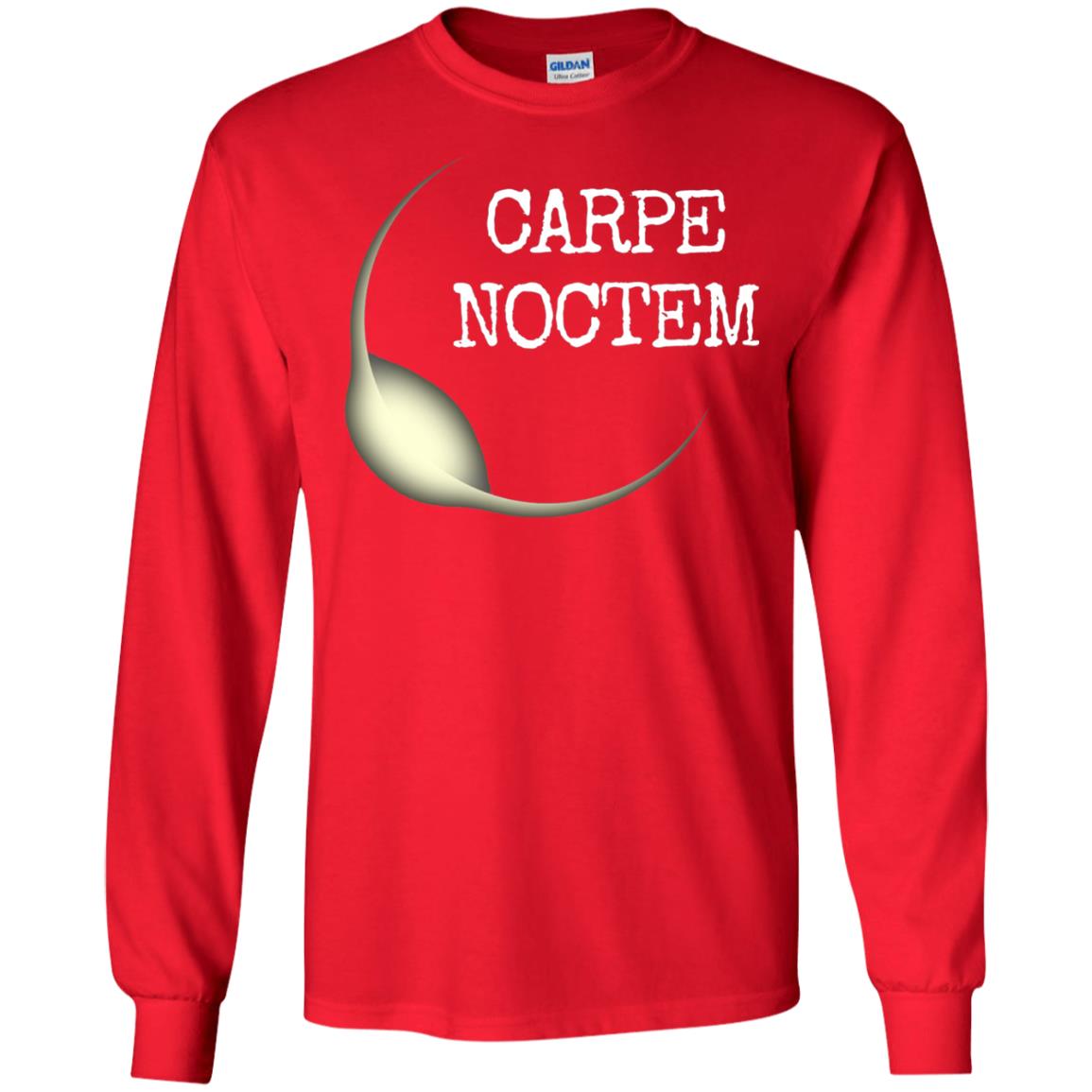 Carpe Noctem Lunar Eclipse T Shirt Red