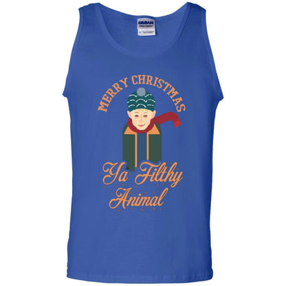 Christmas T-shirt Merry Christmas Ya Filthy Animal Royal