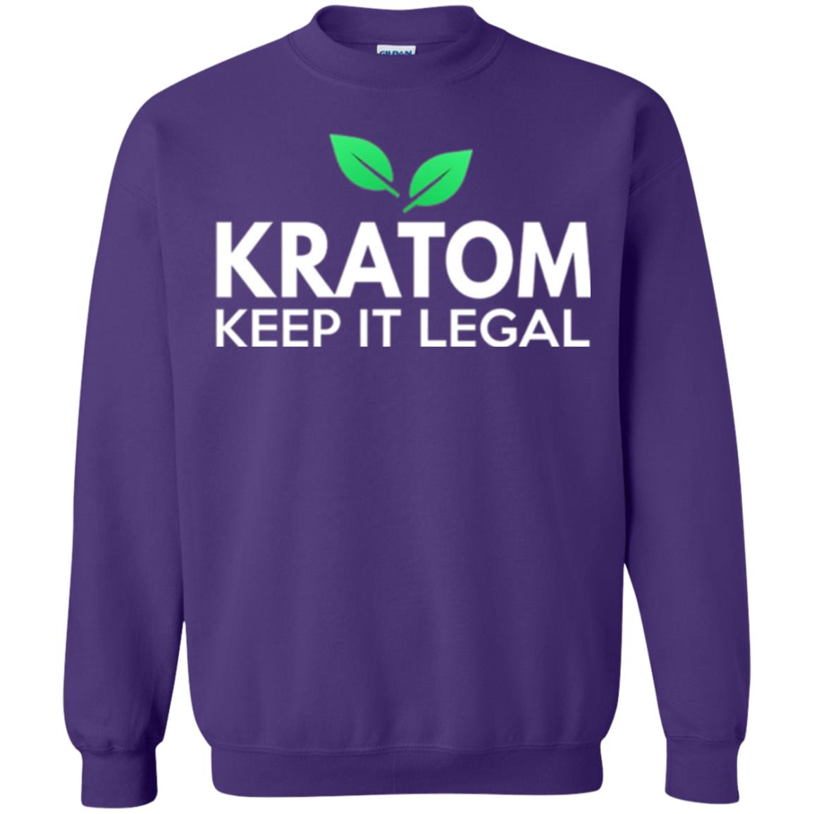 Kratom Keep It Legal T-shirt Purple